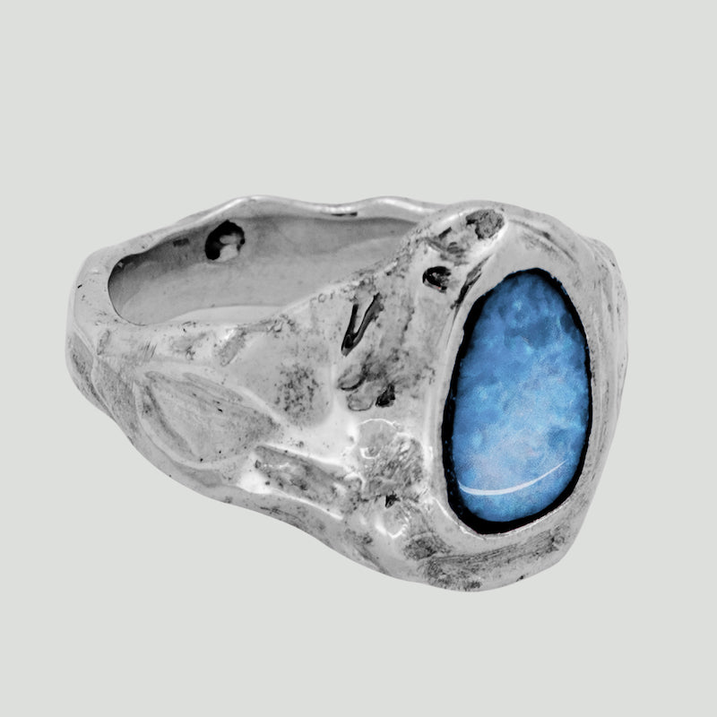 LISA OPAL SIGNET RING