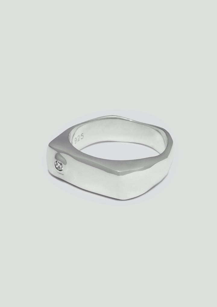 GROUND DIAMOND RING